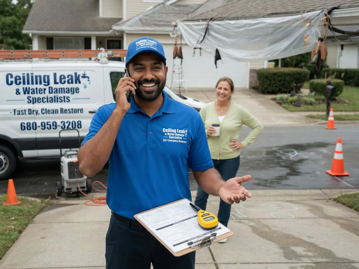 Ceiling Leak Cleanup Burgettstown, PA FAQs